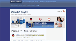 Desktop Screenshot of phen375-kaufen.com
