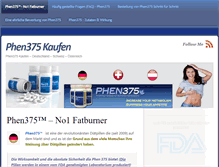 Tablet Screenshot of phen375-kaufen.com